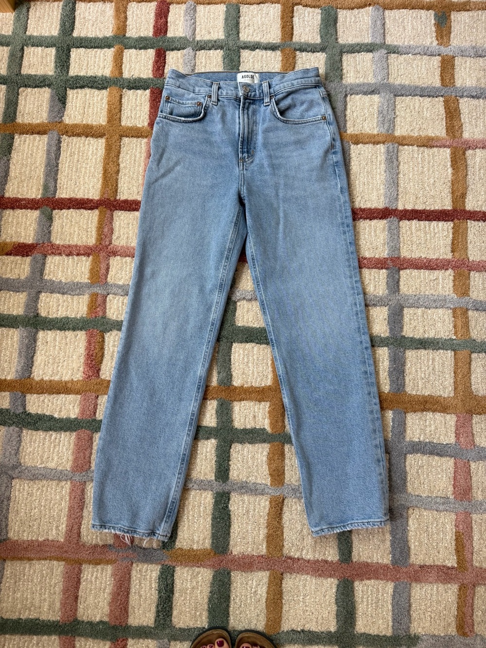 Agolde Valen Straight Leg Jeans